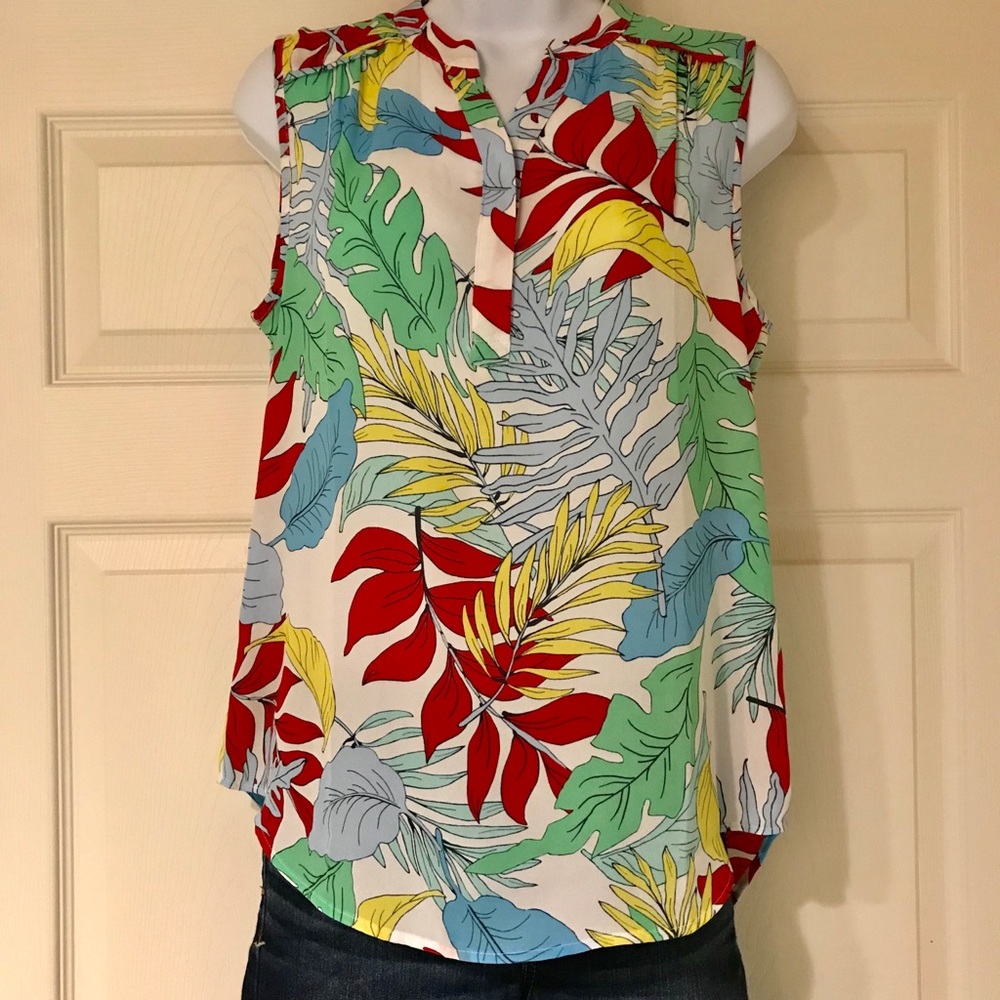 NWT Floral Multicolored Blouse